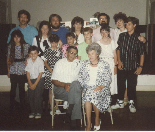 Bennie and Dovie 40th Anniversary July 9, 1989