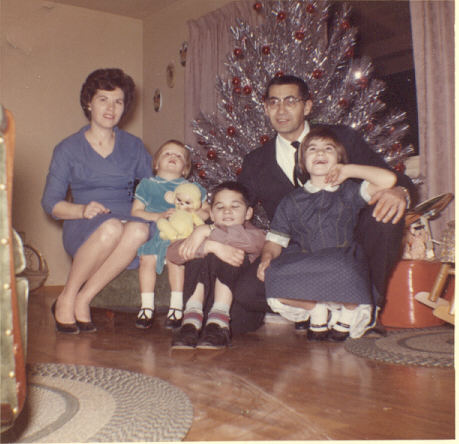 Bennie, Dovie, Steve, Patty, Pam - 1963