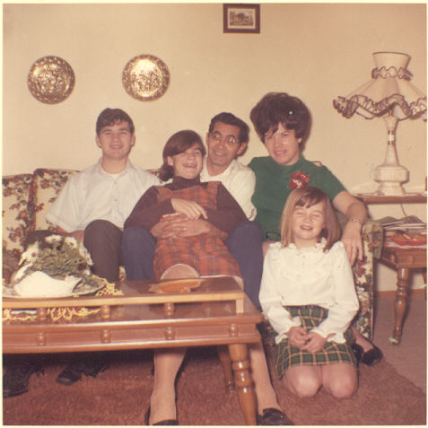 Bennie, Dovie, Steve, Patty, Pam - 1968